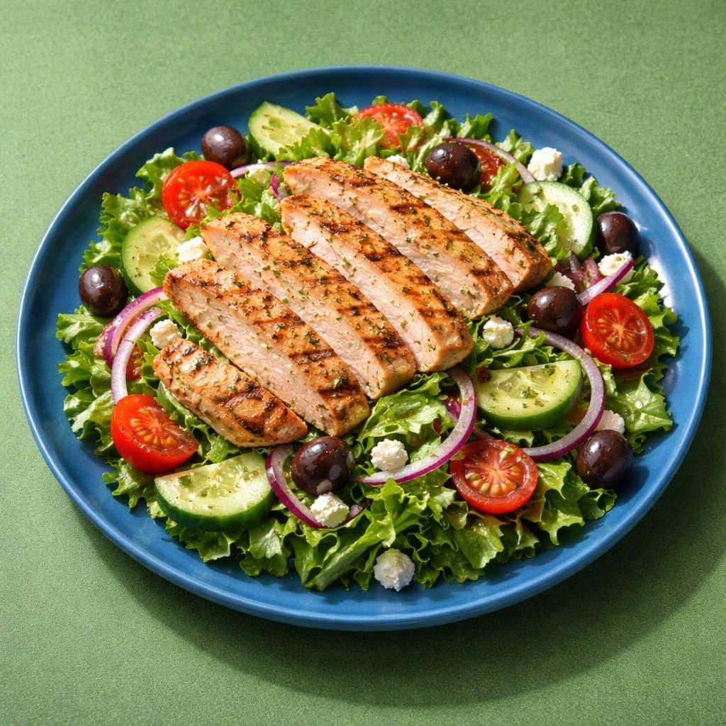 Chicken Greek Salad