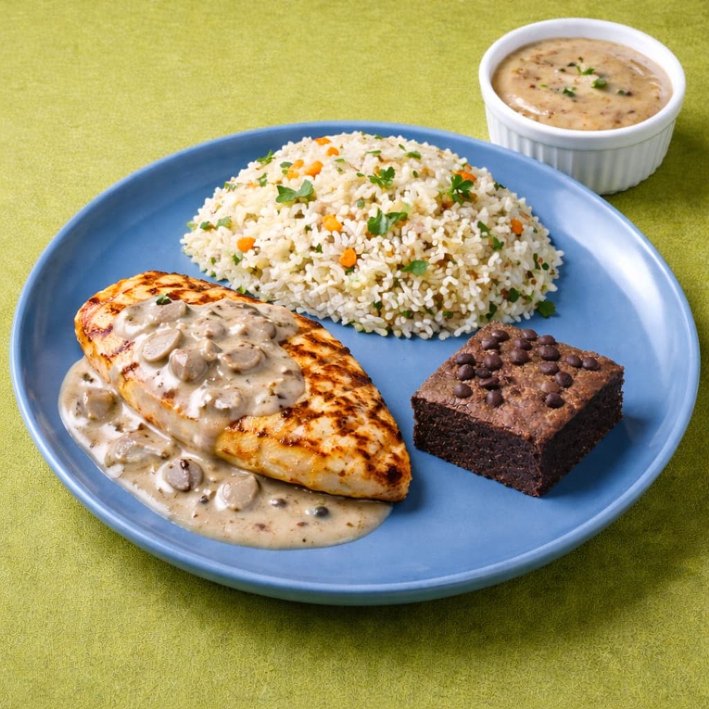 Grilled Chicken & Rice Combo